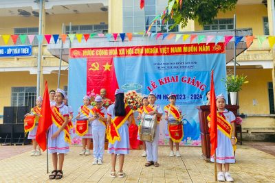 KHAI GIẢNG NĂM HỌC MỚI 2023 – 2024 KHAI GIẢNG NĂM HỌC MỚI 2023 – 2024