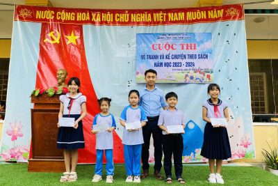 TỔ CHỨC HỘI THI “VẼ TRANH VÀ KỂ CHUYỆN THEO SÁCH” NĂM HỌC 2023 – 2024 TỔ CHỨC HỘI THI “VẼ TRANH VÀ KỂ CHUYỆN THEO SÁCH” NĂM HỌC 2023 – 2024