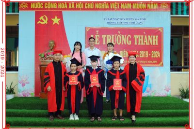 LỄ TRƯỞNG THÀNH CHO HỌC SINH LỚP 5 NIÊN KHÓA 2019 – 2024 LỄ TRƯỞNG THÀNH CHO HỌC SINH LỚP 5 NIÊN KHÓA 2019 – 2024