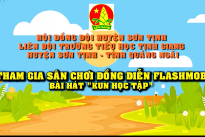 Liên đội tham gia sân chơi đồng diễn Flashmob Liên đội tham gia sân chơi đồng diễn Flashmob