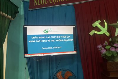 Tập huấn “Học thông qua chơi” Tập huấn “Học thông qua chơi”