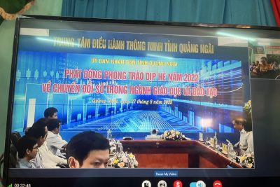 Tham gia “Phát động phong trào dịp hè năm 2022 về chuyển đổi số trong ngành giáo dục và đào tạo” Tham gia “Phát động phong trào dịp hè năm 2022 về chuyển đổi số trong ngành giáo dục và đào tạo”