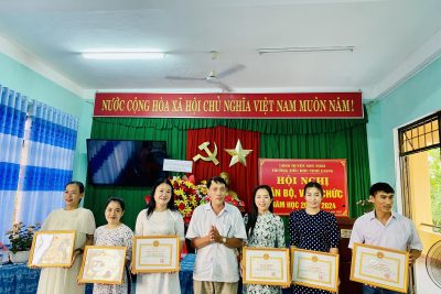 HỘI NGHỊ CÁN BỘ, VIÊN CHỨC NĂM HỌC 2023 – 2024 HỘI NGHỊ CÁN BỘ, VIÊN CHỨC NĂM HỌC 2023 – 2024