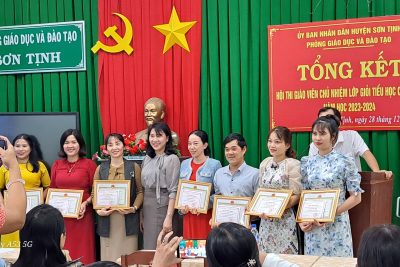 TỔNG KẾT HỘI THI GIỎI VIÊN CHỦ NHIỆM GIỎI CẤP HUYỆN NĂM HỌC 2023 – 2024 TỔNG KẾT HỘI THI GIỎI VIÊN CHỦ NHIỆM GIỎI CẤP HUYỆN NĂM HỌC 2023 – 2024