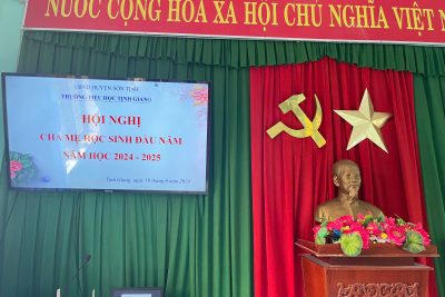 HỘI NGHỊ CHA MẸ HỌC SINH NĂM HỌC 2024 – 2025 HỘI NGHỊ CHA MẸ HỌC SINH NĂM HỌC 2024 – 2025